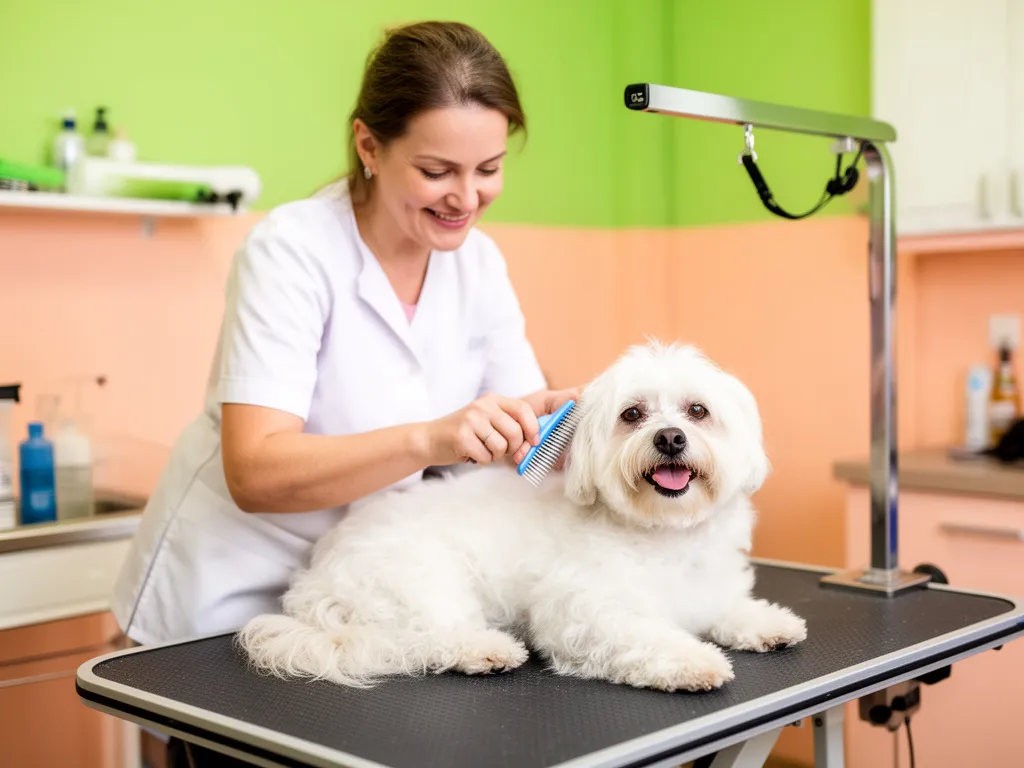 Leanne the dog groomer
