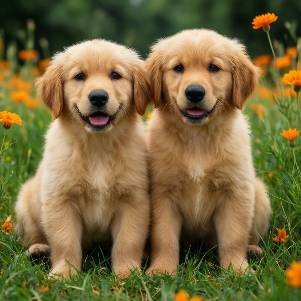 Happy groomed dog